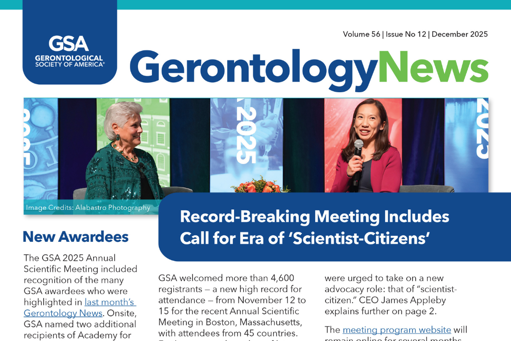 Gerontology News November 2025